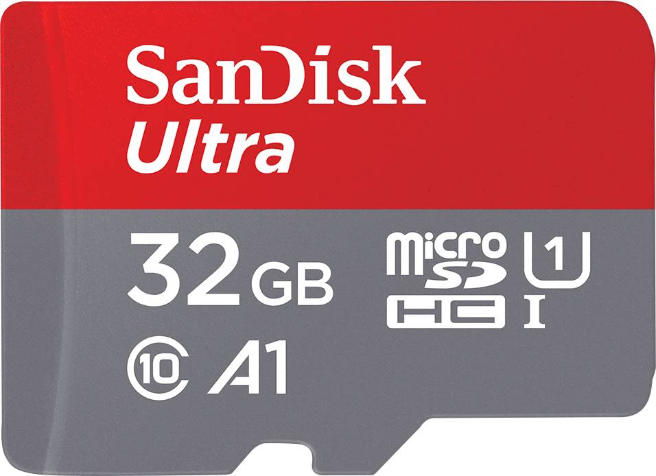 SanDisk Ultra - Flash-Speicherkarte (microSDHC/SD-Adapter inbegriffen)