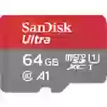 SanDisk microSDHC Ultra + Adapter "Mobile" microSDHC-Karte 64 GB Class 10, UHS-I inkl. SD-Adapter SanDisk microSDHC Ultra + Adapter "Mobile" microSDHC-Karte 64 GB Class 10, UHS-I inkl. SD-Adapter