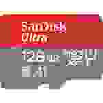 SanDisk microSDHC Ultra + Adapter "Mobile" microSDHC-Karte 128GB Class 10, UHS-I inkl. SD-Adapter
