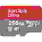 SanDisk microSDHC Ultra + Adapter "Mobile" microSDHC-Karte 256 GB Class 10, UHS-I inkl. SD-Adapter