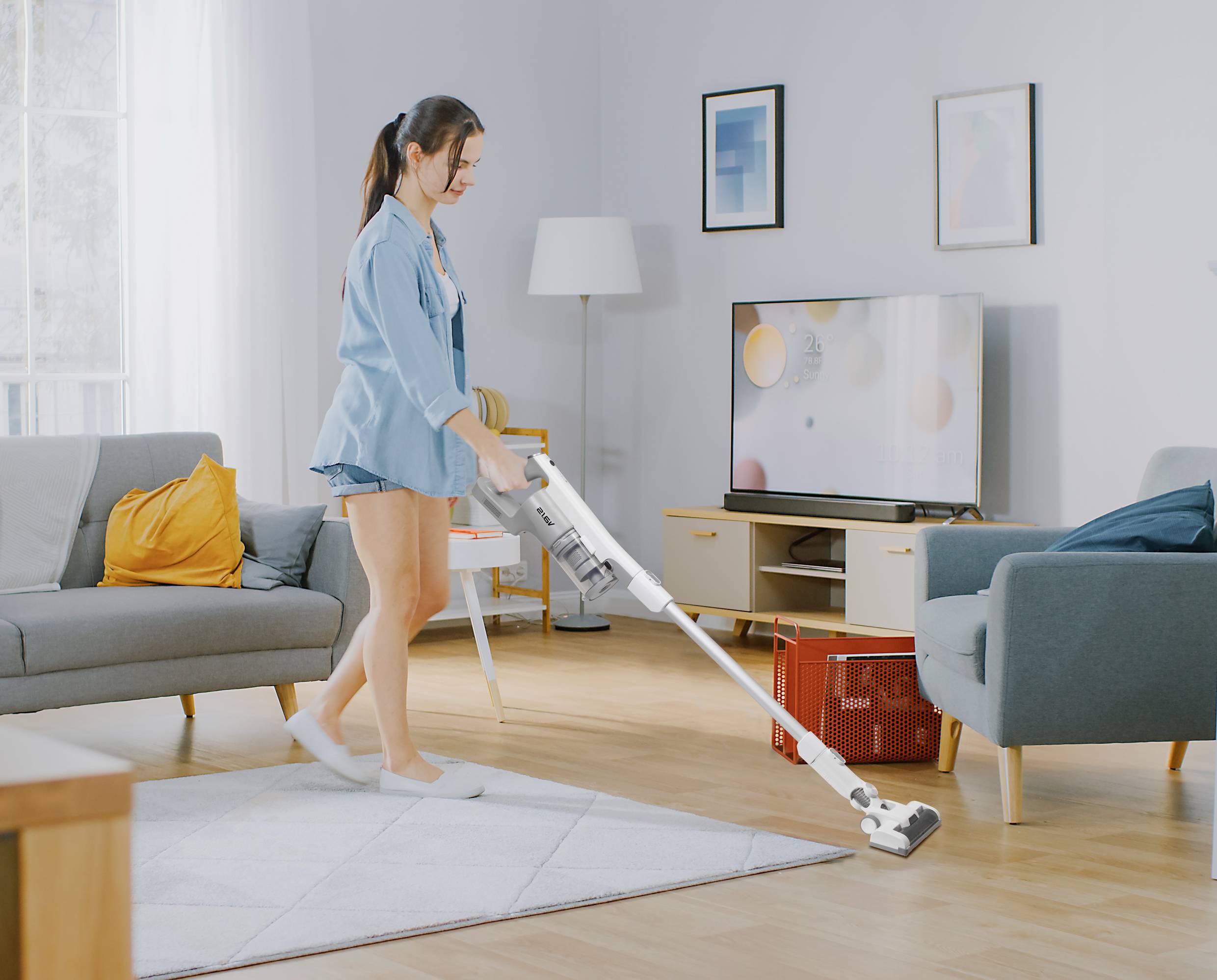 Sygonix Zyklon-Handstaubsauger 150W Beutellos