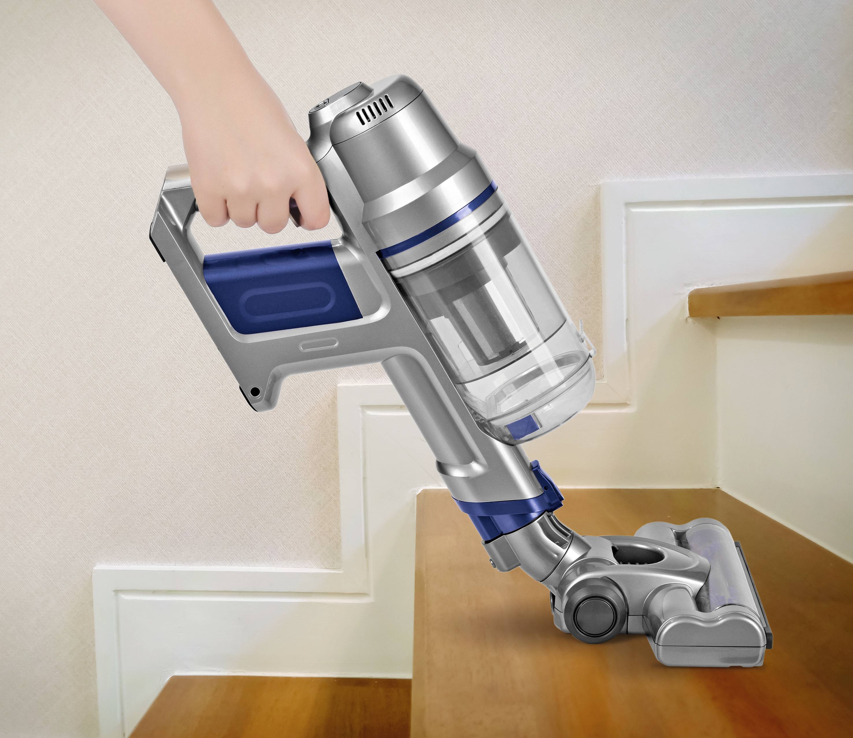 CleanMaxx Pro Power Akku-Zyklon-Staubsauger 22.2V Beutellos