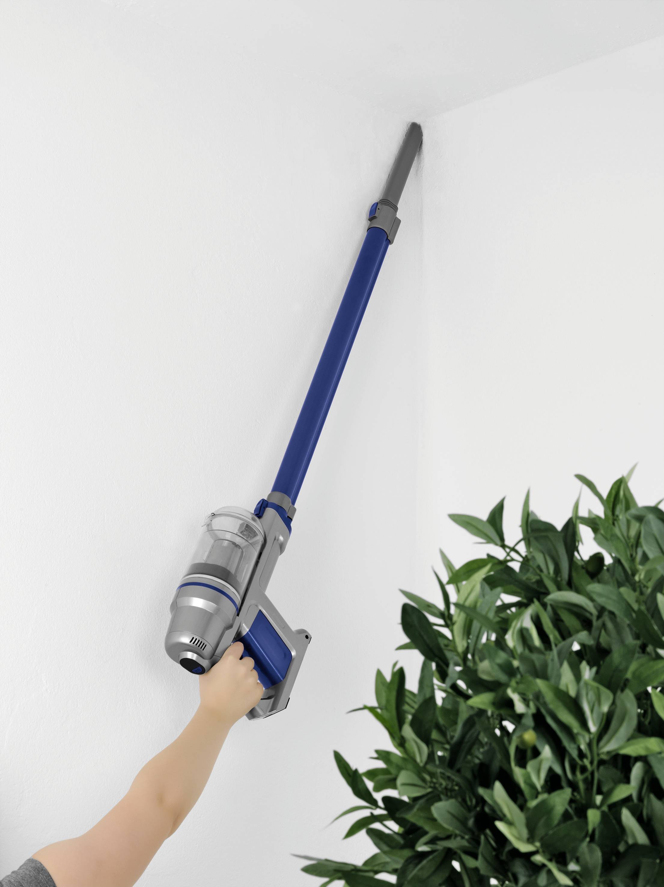 CleanMaxx Sensitive Akku-Zyklon-Staubsauger 22.2V Beutellos