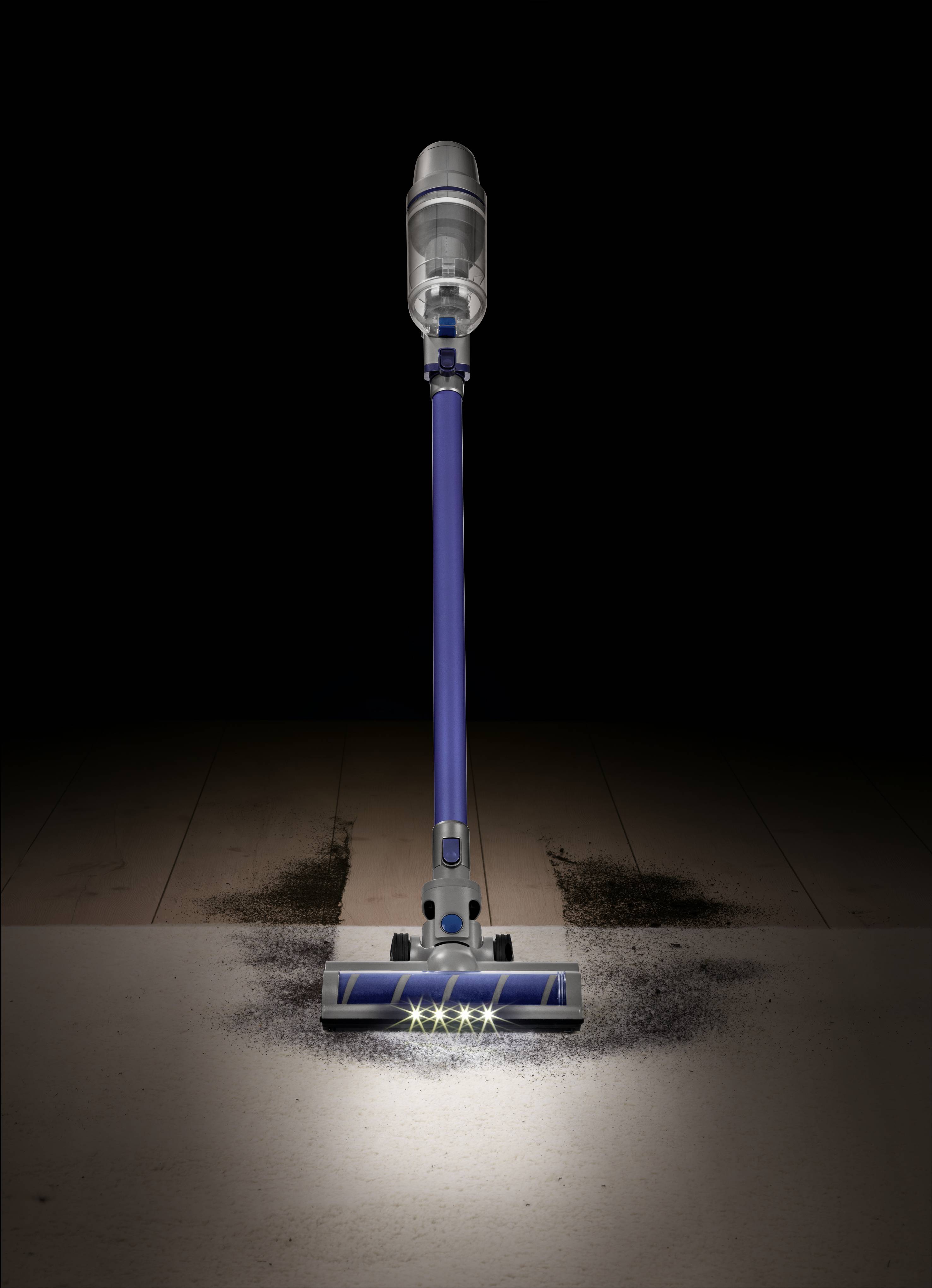 CleanMaxx Sensitive Akku-Zyklon-Staubsauger 22.2V Beutellos