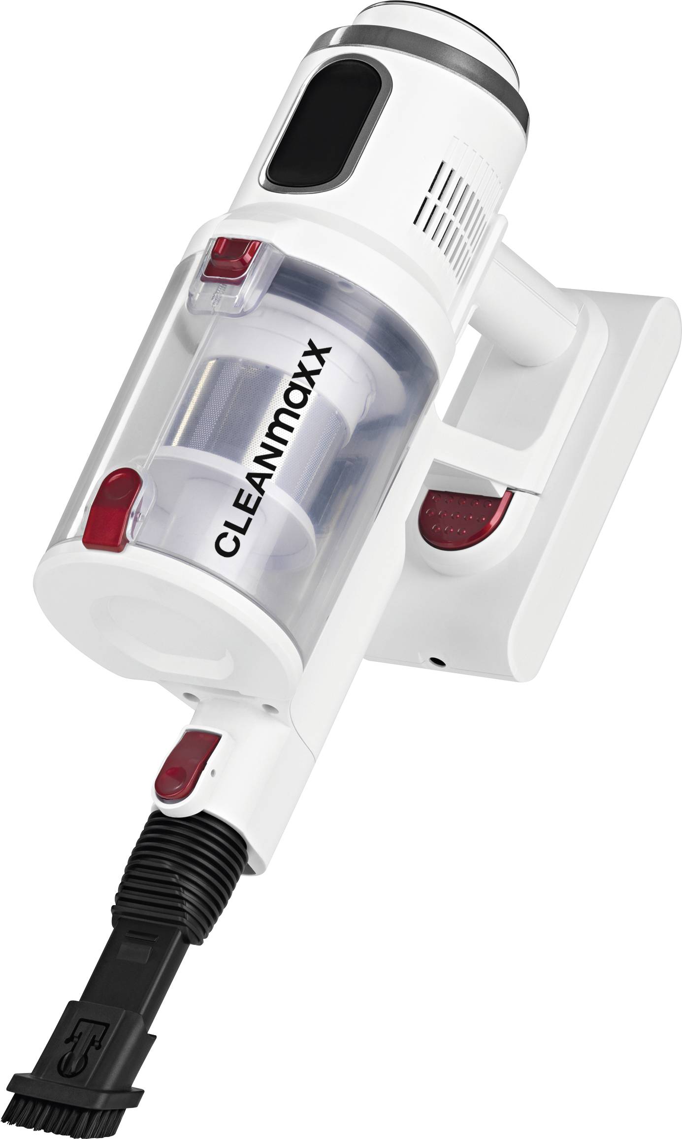 Maxxmee Clever Clean Akku-Zyklon-Staubsauger 22.5V mit Display, Beutellos