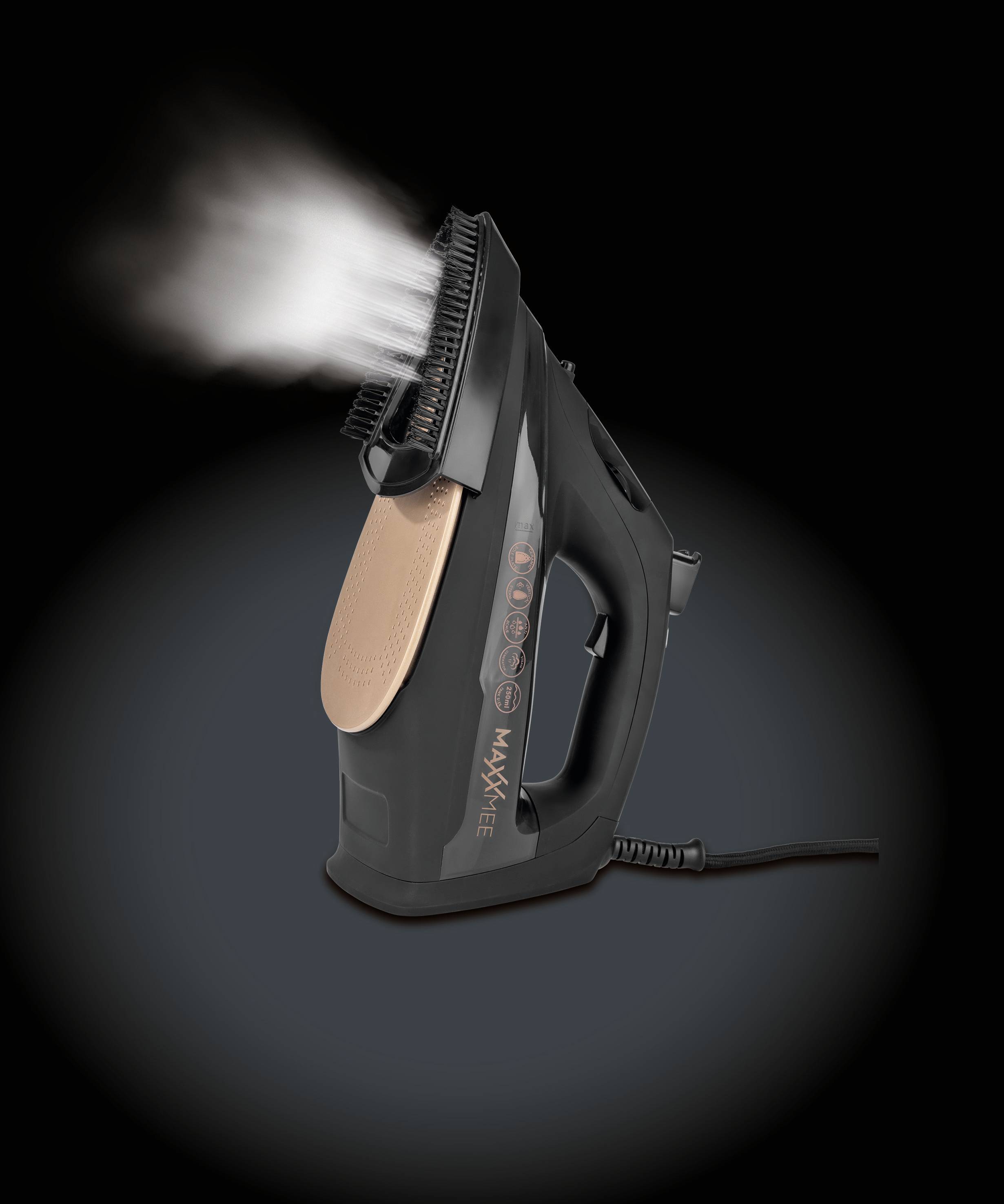 Maxxmee Dampfbügeleisen Schwarz 2400W