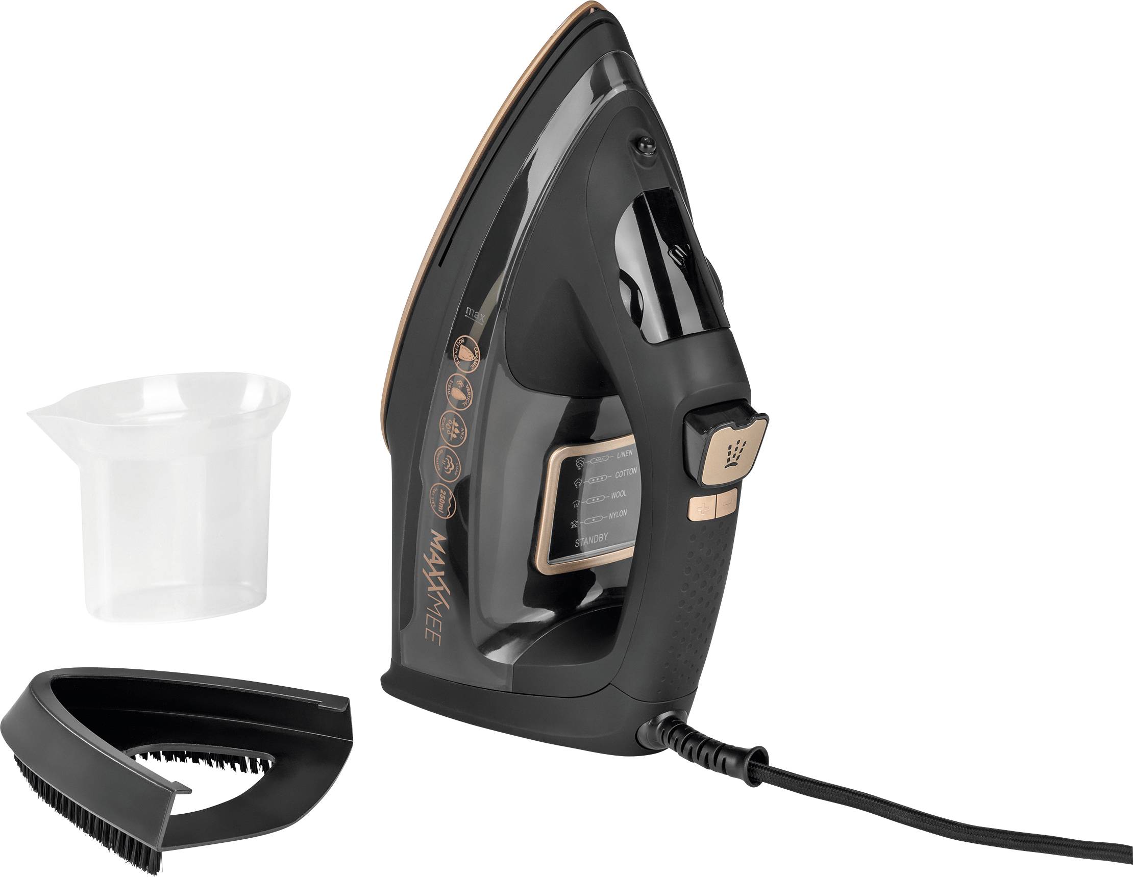 Maxxmee Dampfbügeleisen Schwarz 2400W