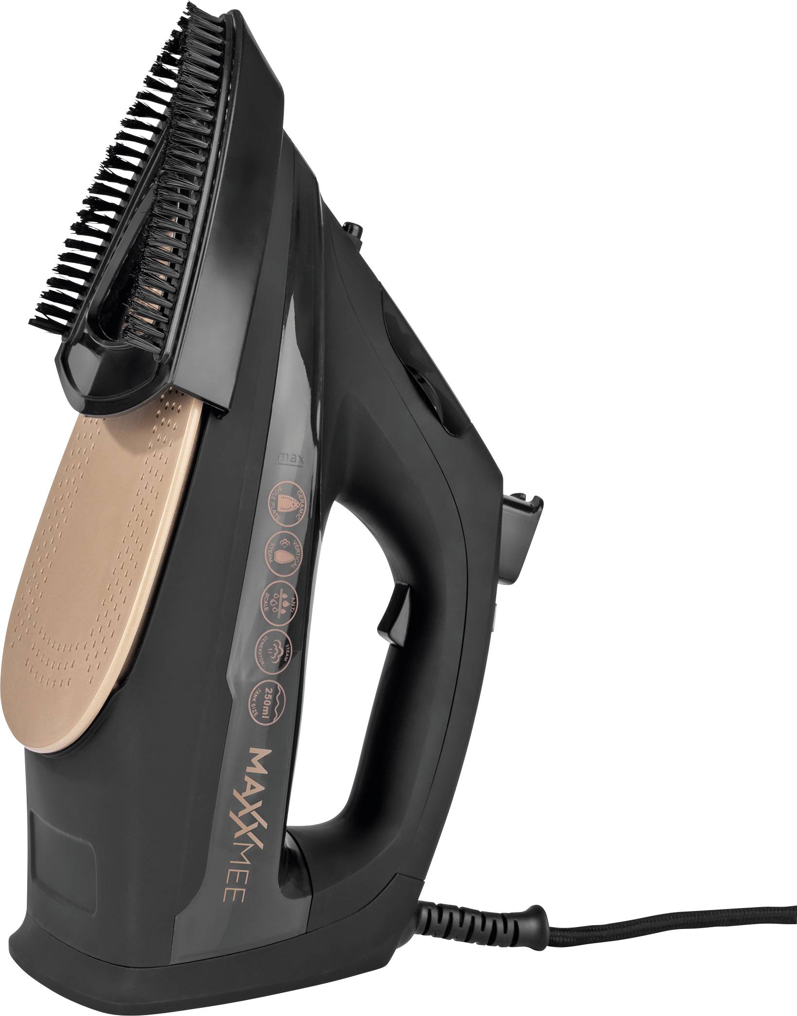 Maxxmee Dampfbügeleisen Schwarz 2400W