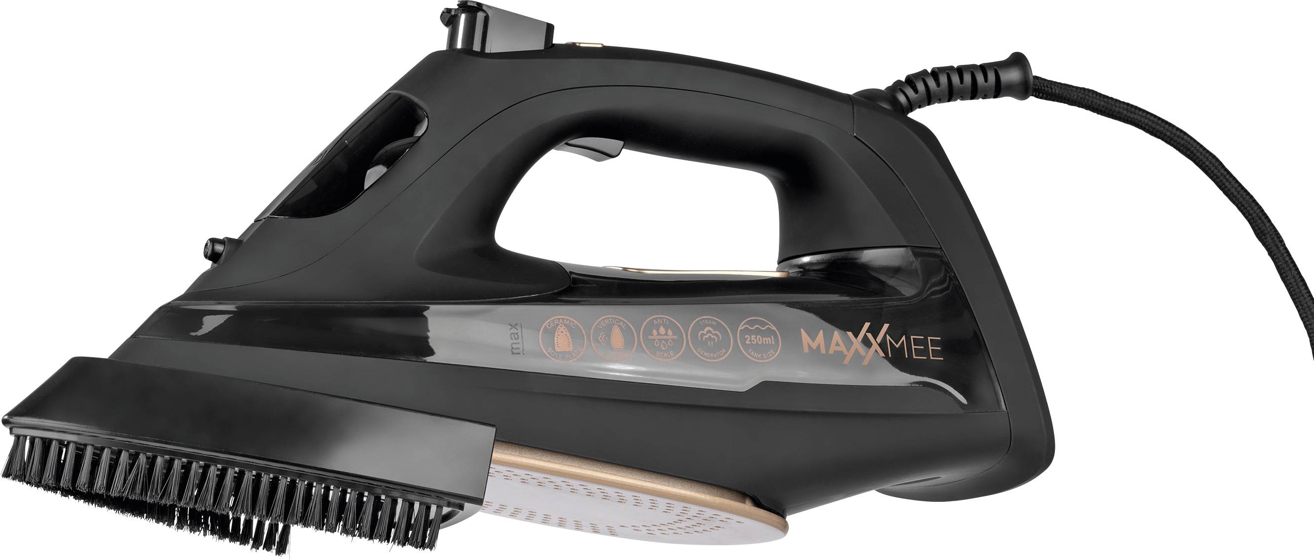 Maxxmee Dampfbügeleisen Schwarz 2400W
