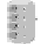 Basetech 1596298 1 Stück Steckdosen-Verteiler Weiß