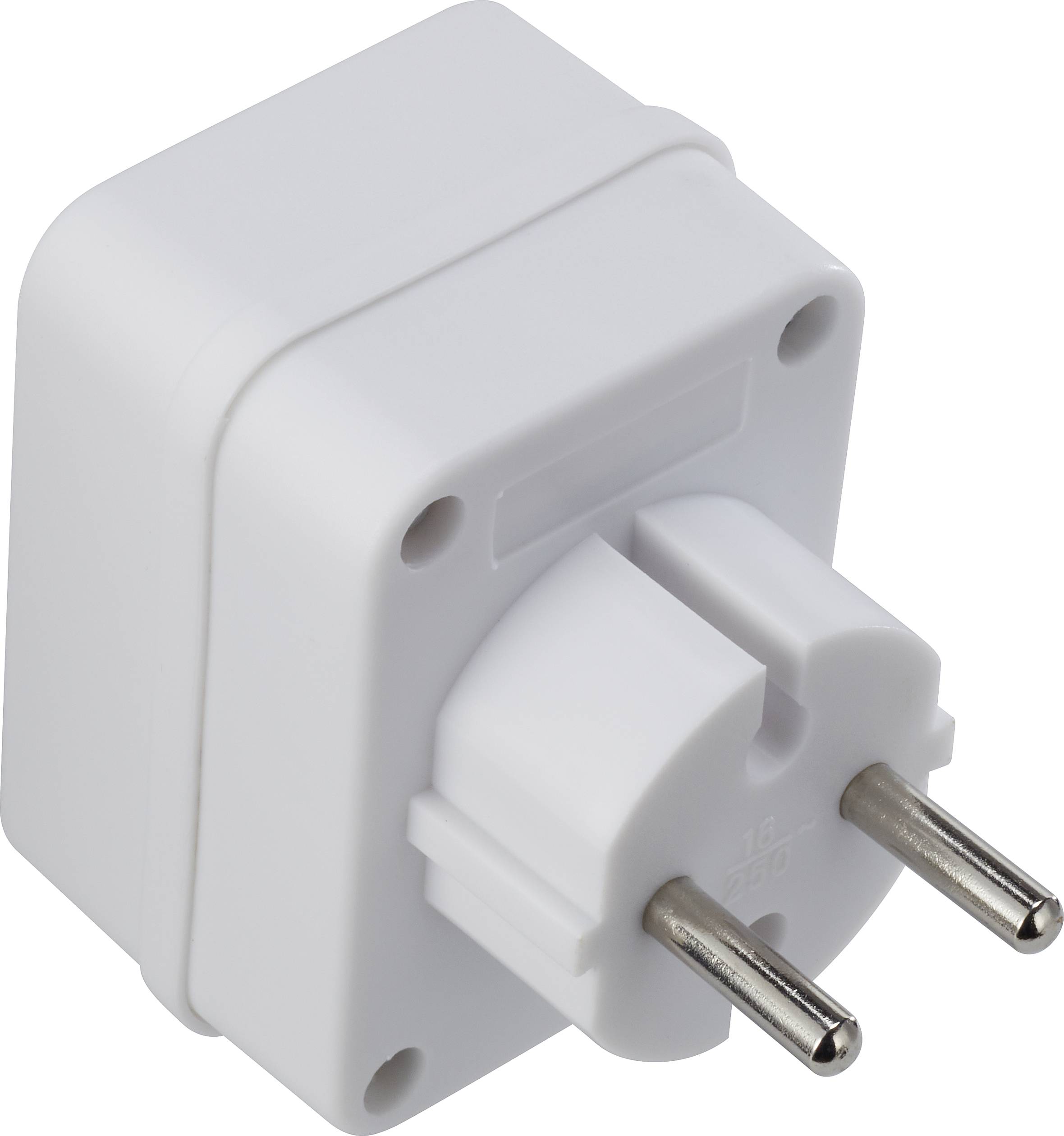 Sygonix SY-4673752 Steckdosen-Verteiler Weiß