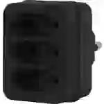 Sygonix SY-4673754 Steckdosen-Verteiler Schwarz Sygonix SY-4673754 Steckdosen-Verteiler Schwarz