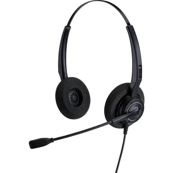 Alcatel-Lucent Enterprise AH 12 GA Telefon On Ear Headset kabelgebunden Schwarz Mikrofon-Rauschunte Alcatel-Lucent Enterprise AH 12 GA Telefon On Ear Headset kabelgebunden Schwarz Mikrofon-Rauschunte