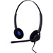 Alcatel-Lucent Enterprise AH 22M Telefon On Ear Headset kabelgebunden Schwarz Mikrofon-Rauschunterdrückung