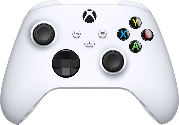 Microsoft Xbox Wireless Controller - Game Pad - kabellos - Bluetooth - Roboter weiß - für PC, Microsoft Xbox One, Androi