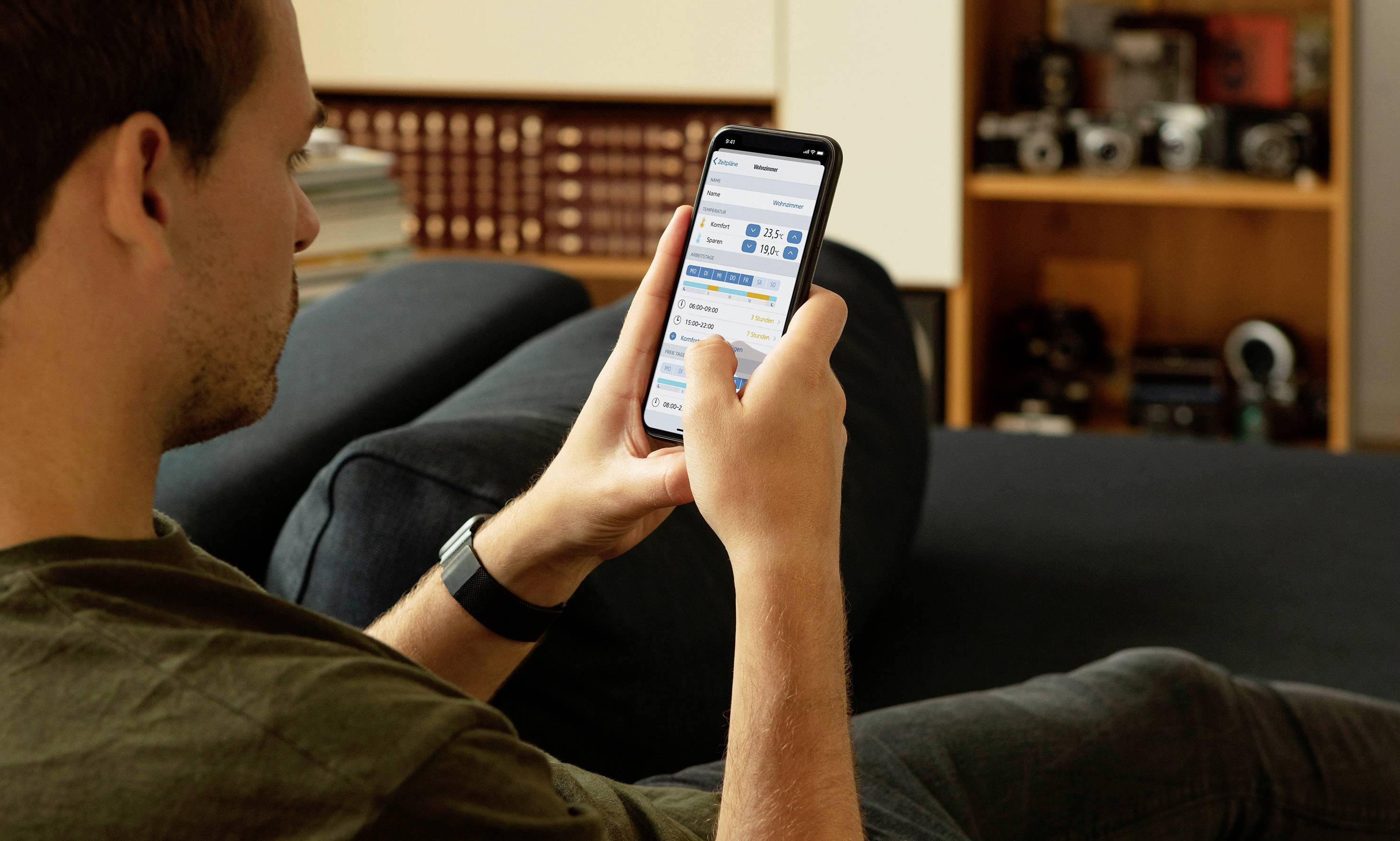 Eve home Thermo 2020 Bluetooth Low Energy Thermostat Apple HomeKit