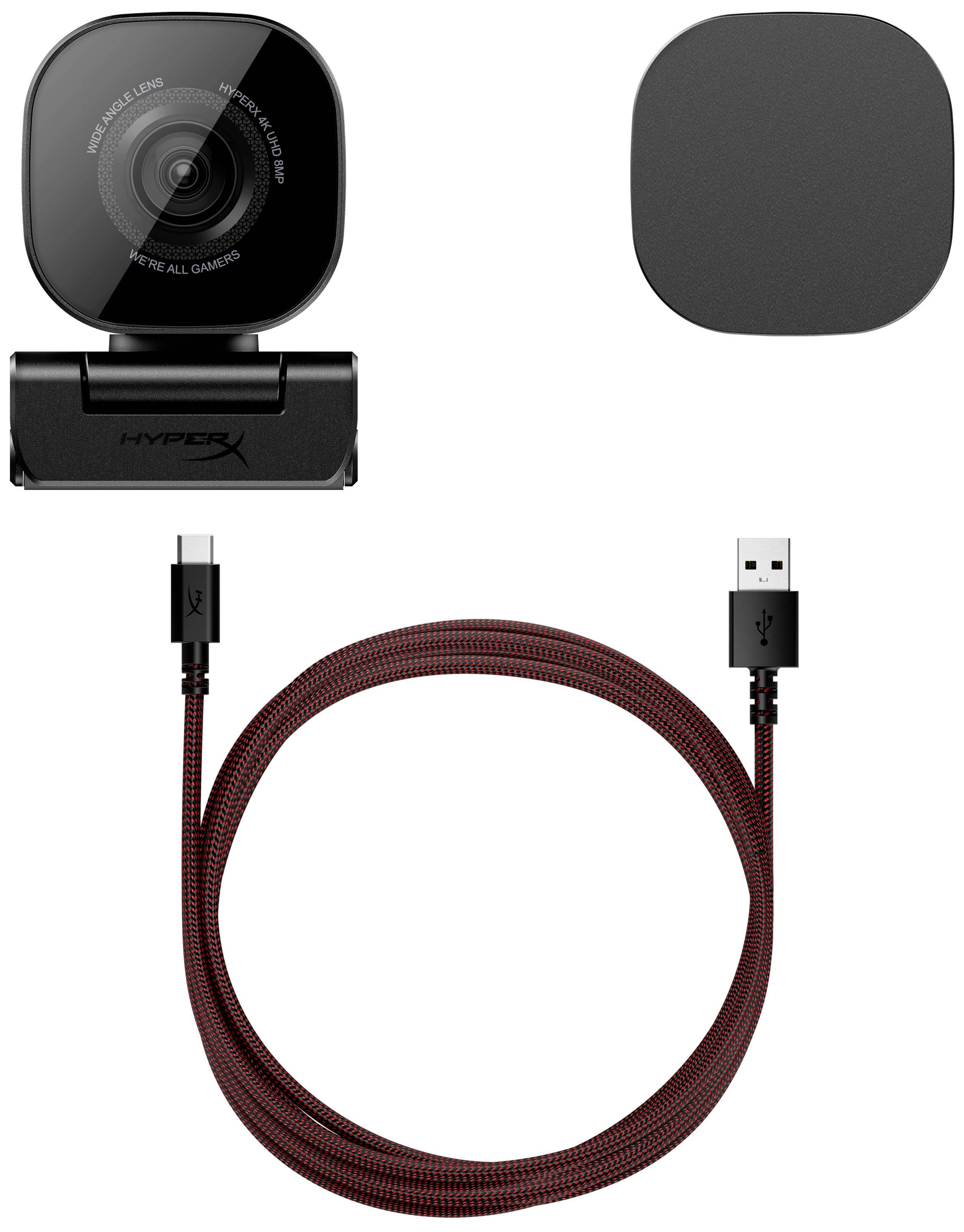 HyperX Vision S 4K-Webcam Klemm-Halterung