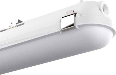 Pracht 5212104-LUNABL_RETRO Feuchtraumleuchte LED G13 25 W Weiß Weiß
