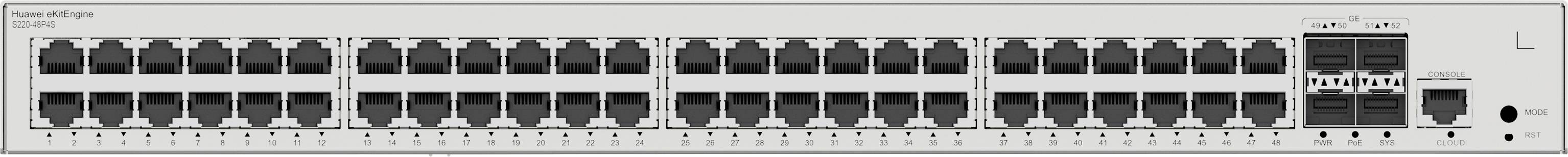 HUAWEI 98012379 S220-48P4S Netzwerk Switch