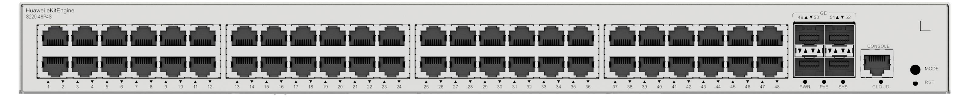 HUAWEI 98012379 S220-48P4S Netzwerk Switch