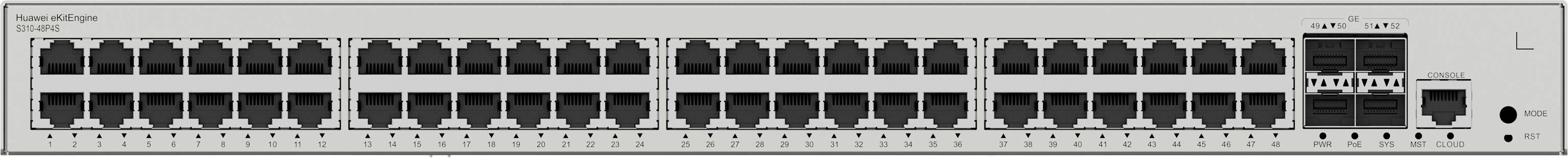 HUAWEI 98012384 S310-48P4S Netzwerk Switch
