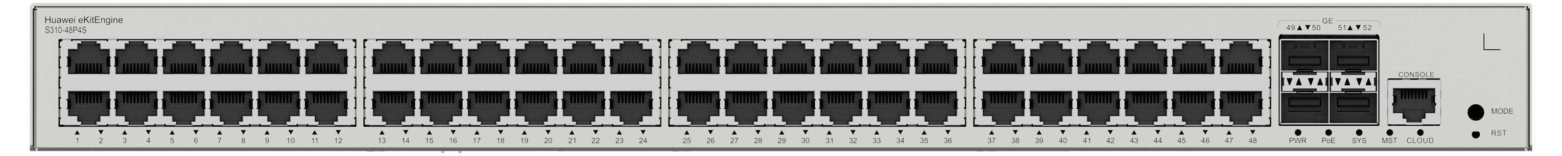 HUAWEI 98012384 S310-48P4S Netzwerk Switch