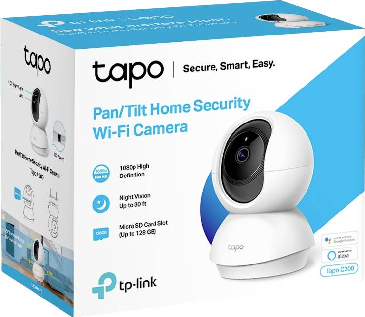 TP-LINK Tapo C200 Tapo C200 WLAN IP Überwachungskamera 1920 x 1080 Pixel