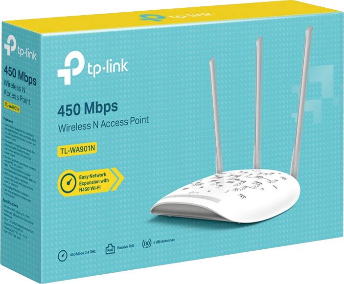 TP-LINK TL-WA901N TL-WA901N einzeln WLAN Access-Point 450 MBit/s 2.4 GHz
