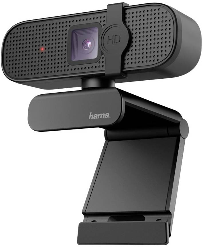 Hama C-400 Full HD-Webcam 1920 x 1080 Pixel Klemm-Halterung