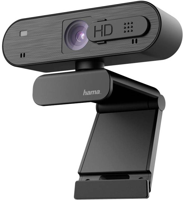 Hama C-600 Pro Full HD-Webcam 1920 x 1080 Pixel Klemm-Halterung
