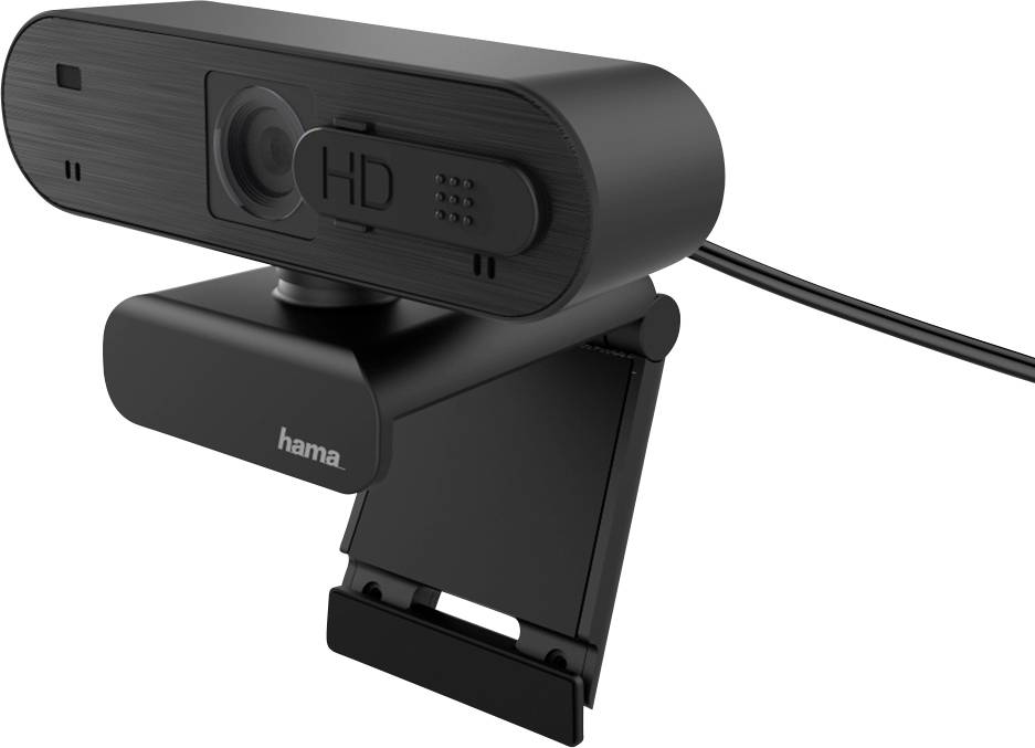 Hama C-600 Pro Full HD-Webcam 1920 x 1080 Pixel Klemm-Halterung