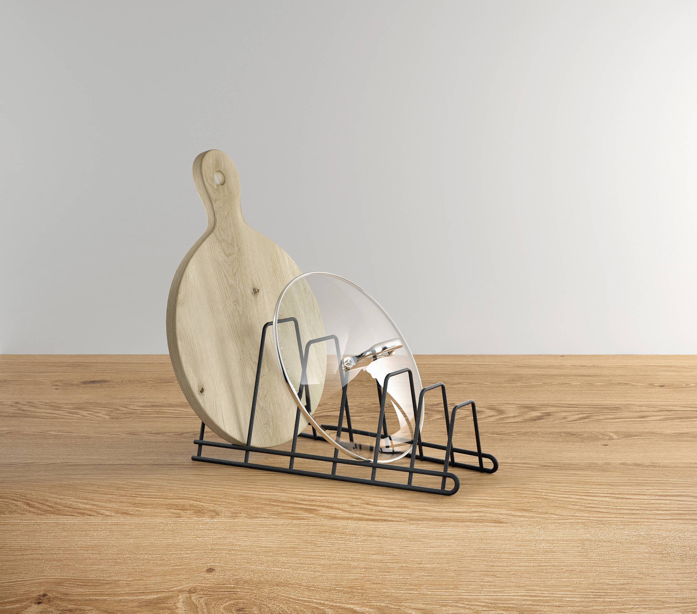 Metaltex 361108000 Lido Lava Topfeckelhalter 28 x 16 x 14cm