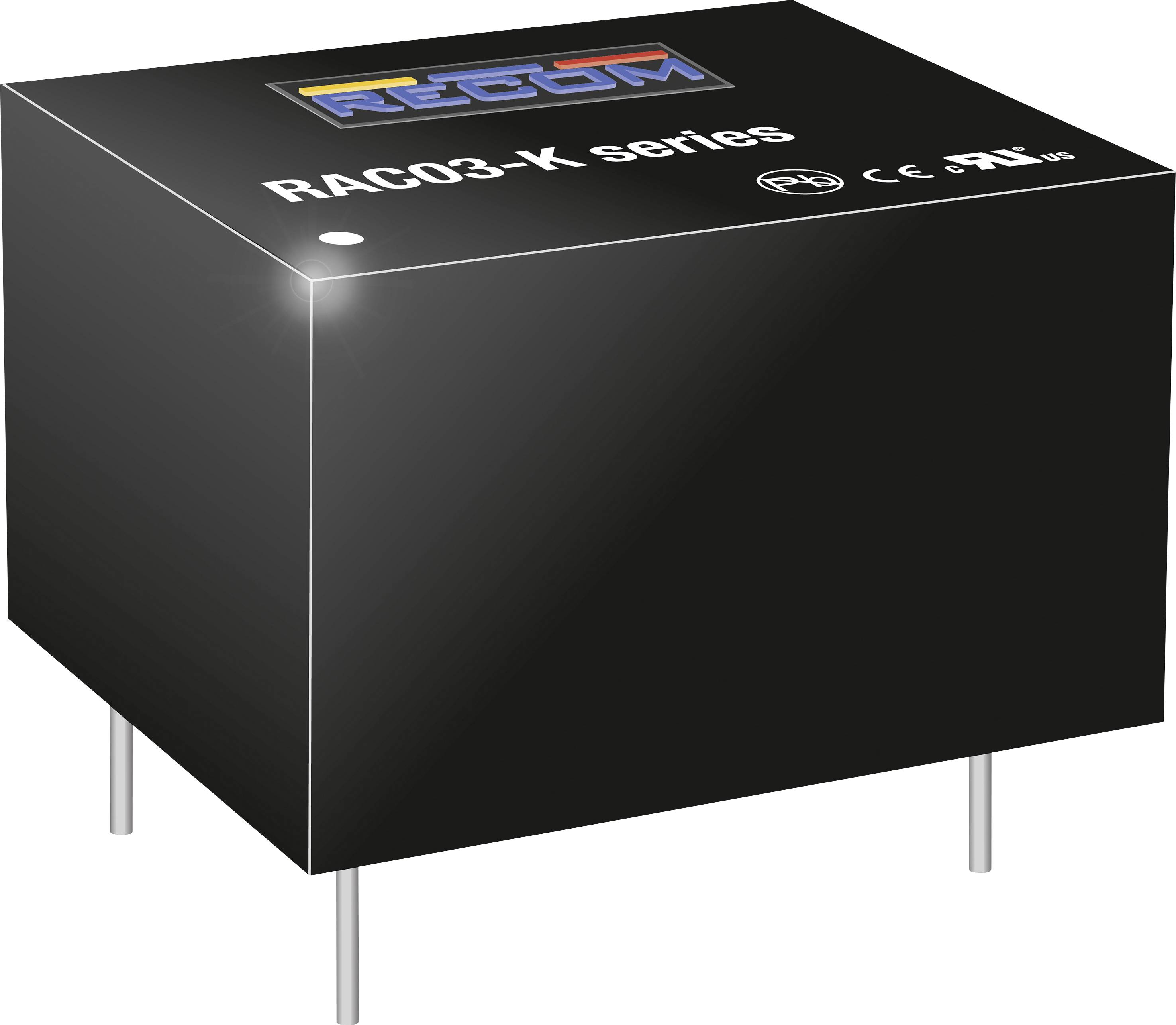 RECOM RAC03-15SK AC/DC-Printnetzteil 15V 3W