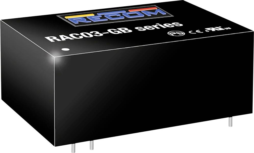 RECOM RAC03-05SGB AC/DC-Printnetzteil 5 V 3 W