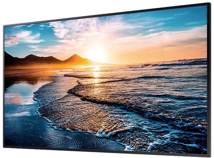 Samsung SMART LCD Signage QH55R Edge LED BLU/138 Digital Signage Display EEK: G (A - G) 138 cm 55 Zoll 3840 x 2160 Pixel 24/7