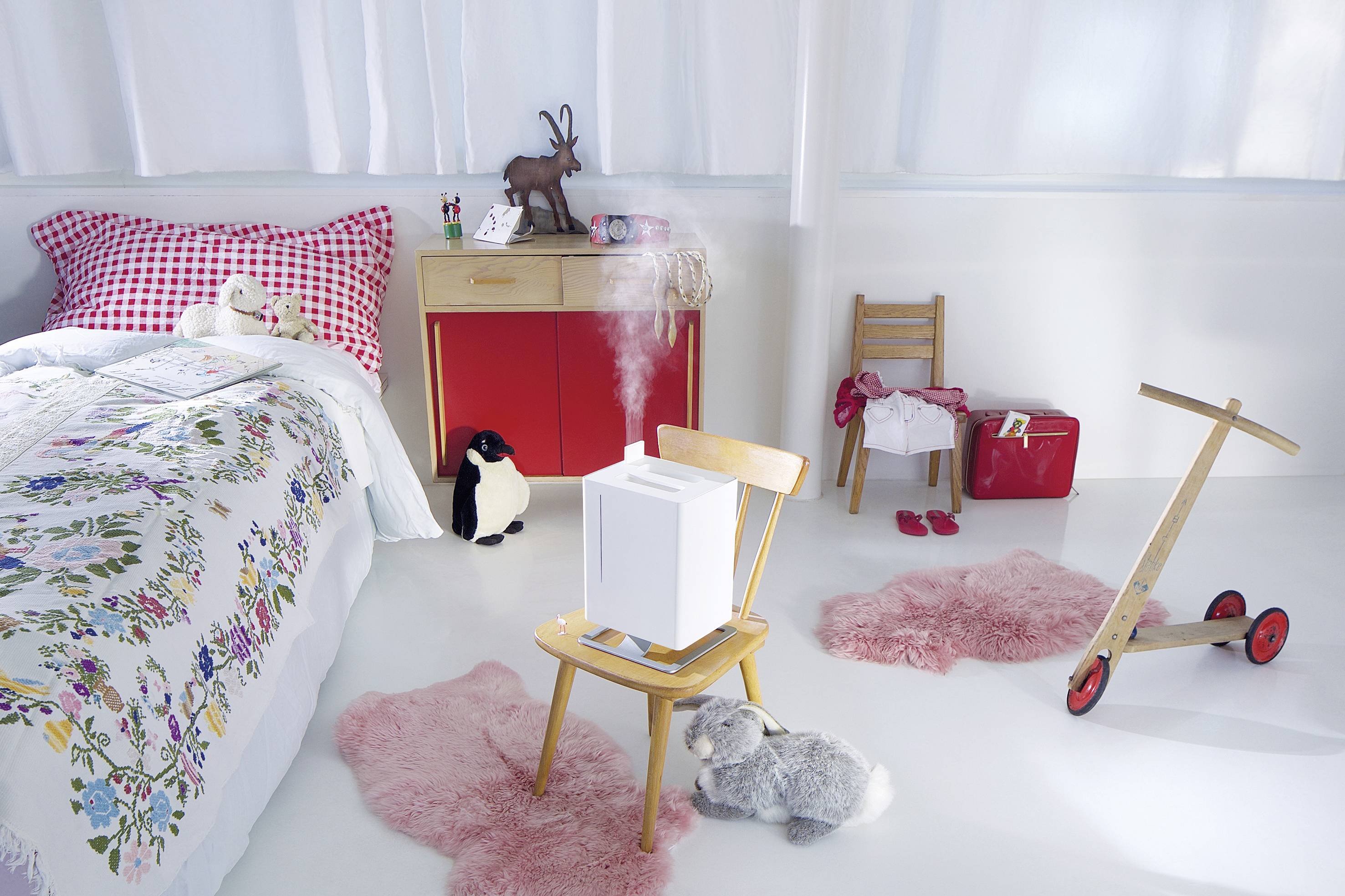 Stadler Form Anton white Ultraschall-Luftbefeuchter 1 St. Weiß