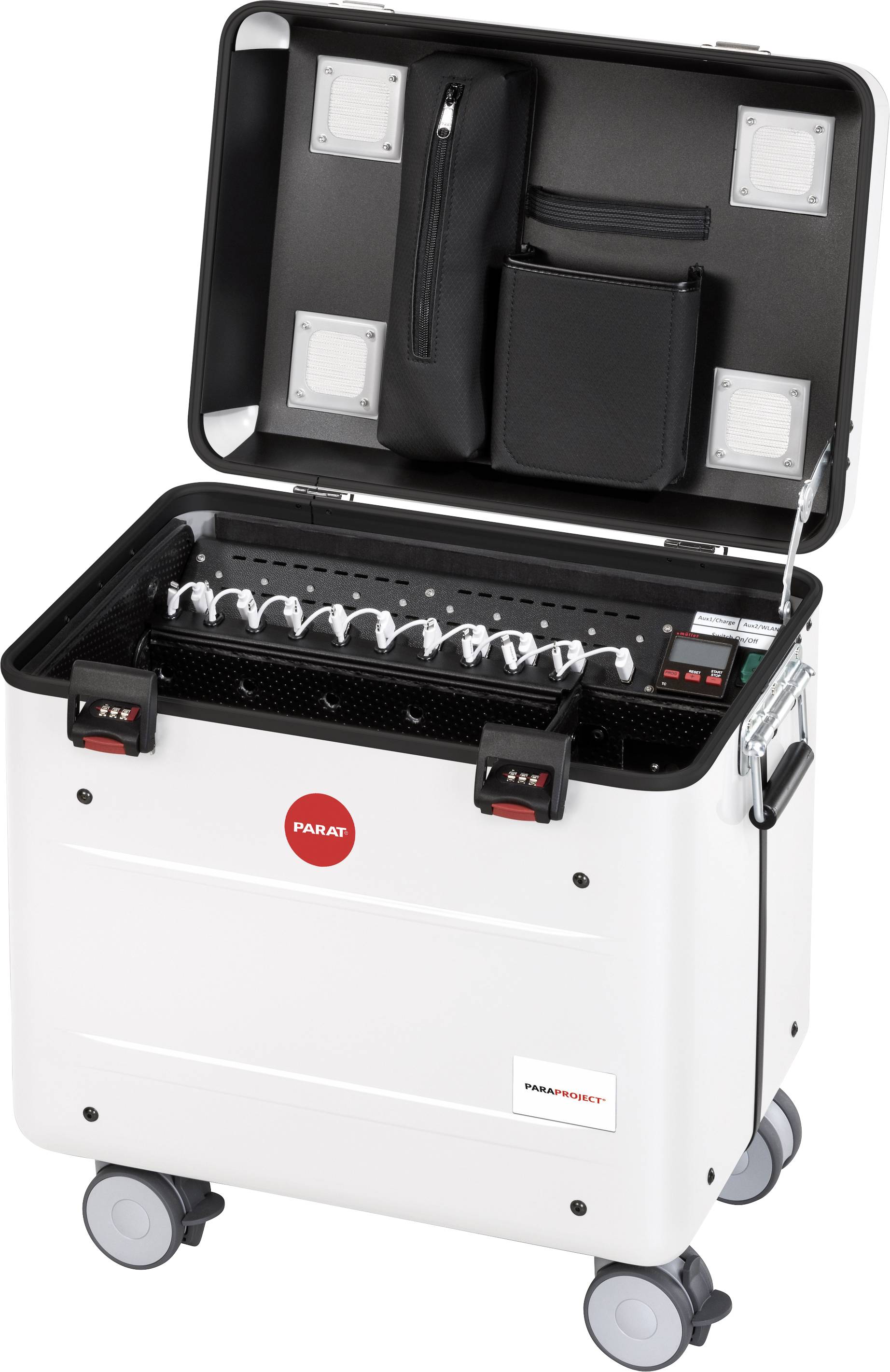 Parat i10 KidsCover Lade- und Managementsystem Wagen Alle iPads ab der Generation 4, sowie mini, au