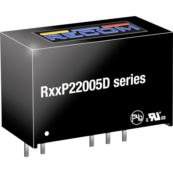 RECOM R24P22005D DC/DC-Wandler, Print 200mA 2W Anzahl Ausgänge: 2 x Inhalt 1St.