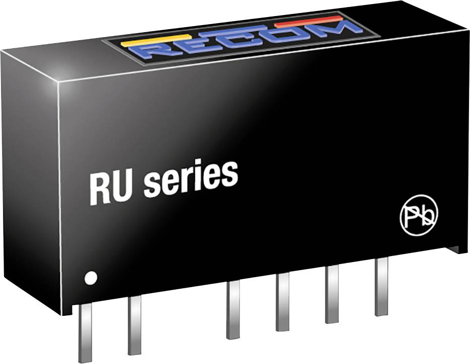 RECOM RU-050505 DC/DC-Wandler, Print 100mA 1W Anzahl Ausgänge: 2 x Inhalt 1St.
