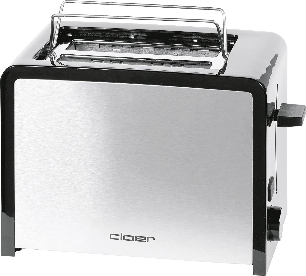 Cloer 3210 Toaster Grau, Schwarz