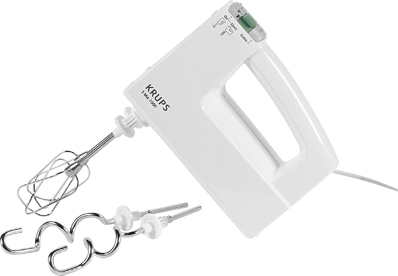 Krups Handmixer 500 W Weiß