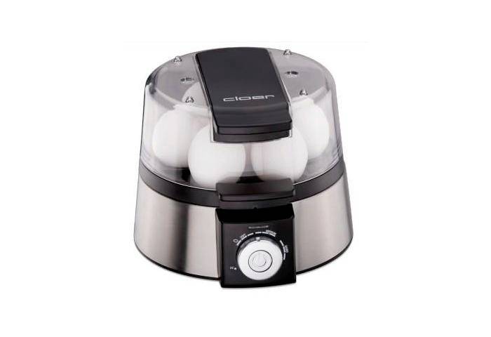 Cloer 6070 Eierkocher Überhitzungsschutz Edelstahl