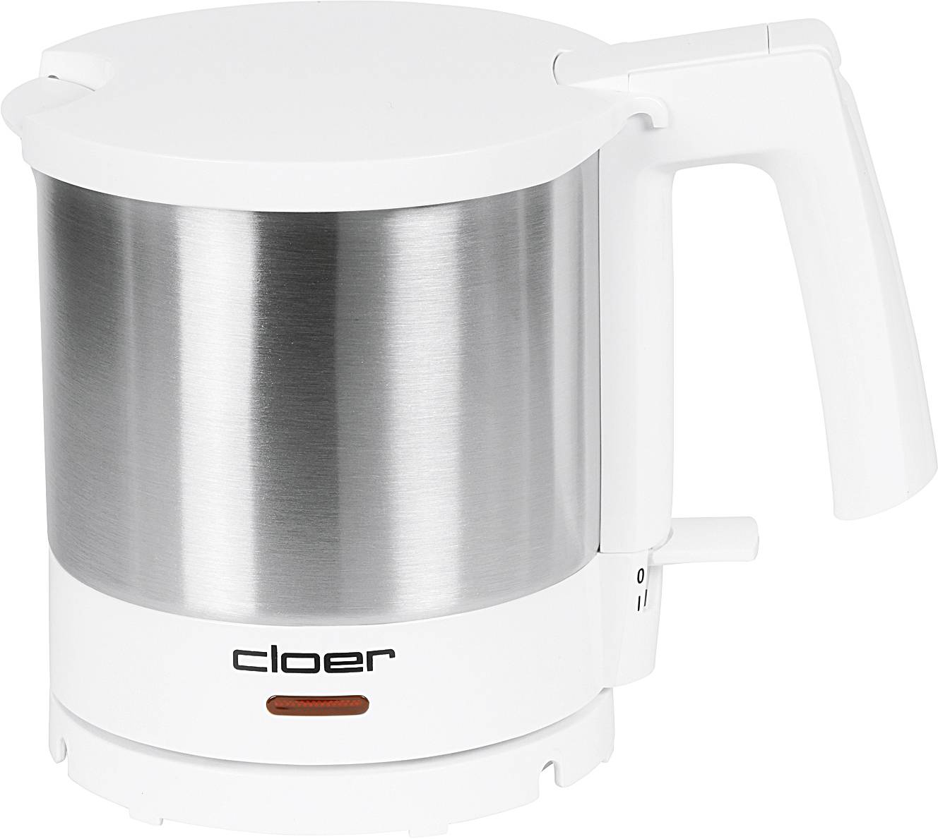 Cloer 4721 Wasserkocher Weiß Fassungsvermögen: 1 l