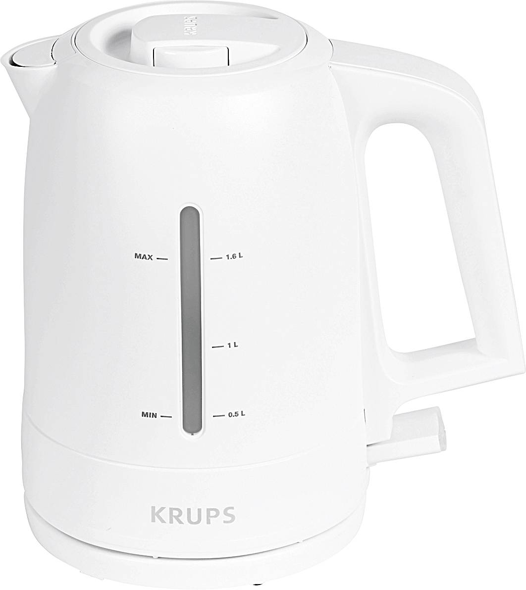 Krups Pro Aroma Wasserkocher Weiß Fassungsvermögen: 1.6 l