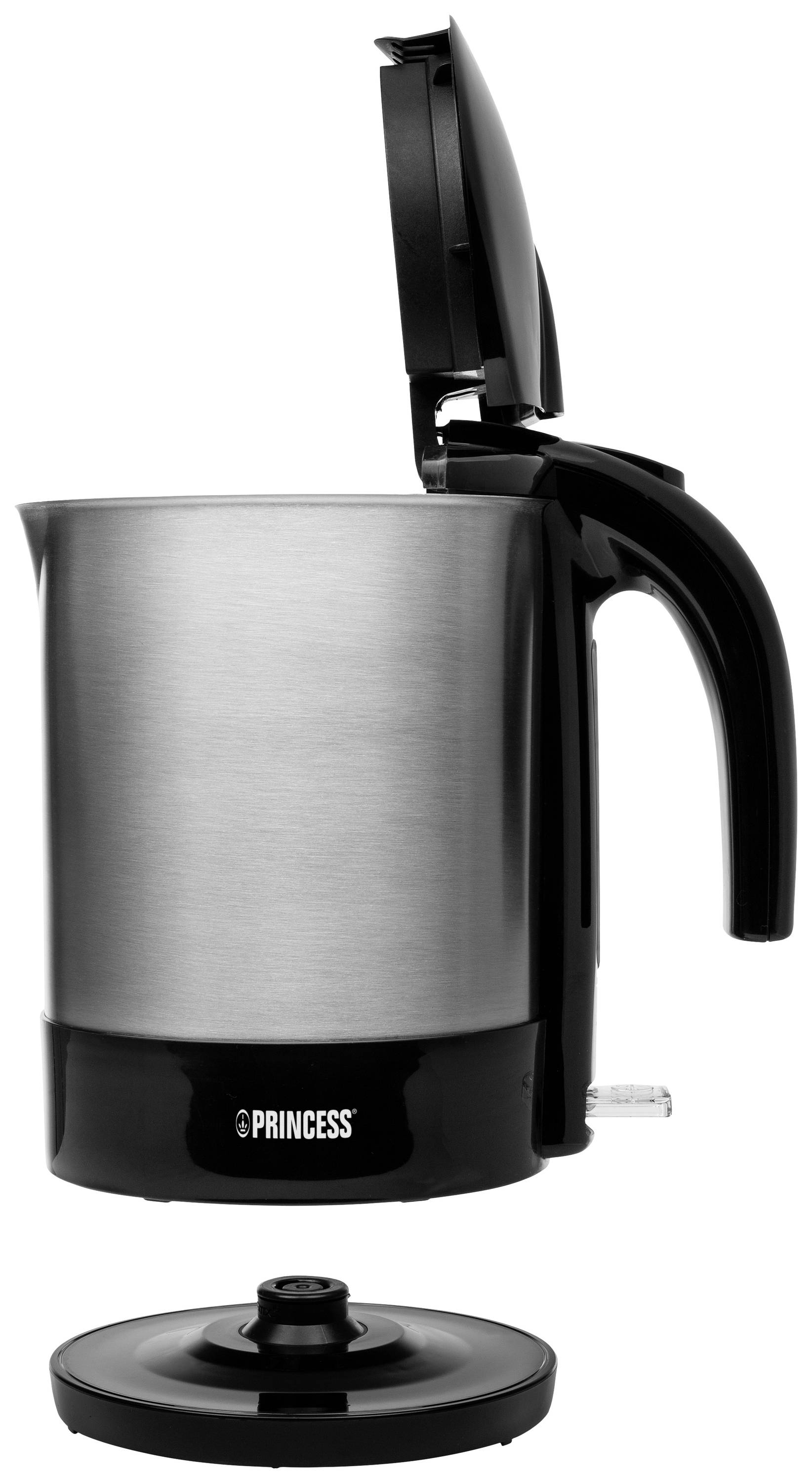 Princess 2892 Wasserkocher Schwarz/Edelstahl Fassungsvermögen: 1.7 l