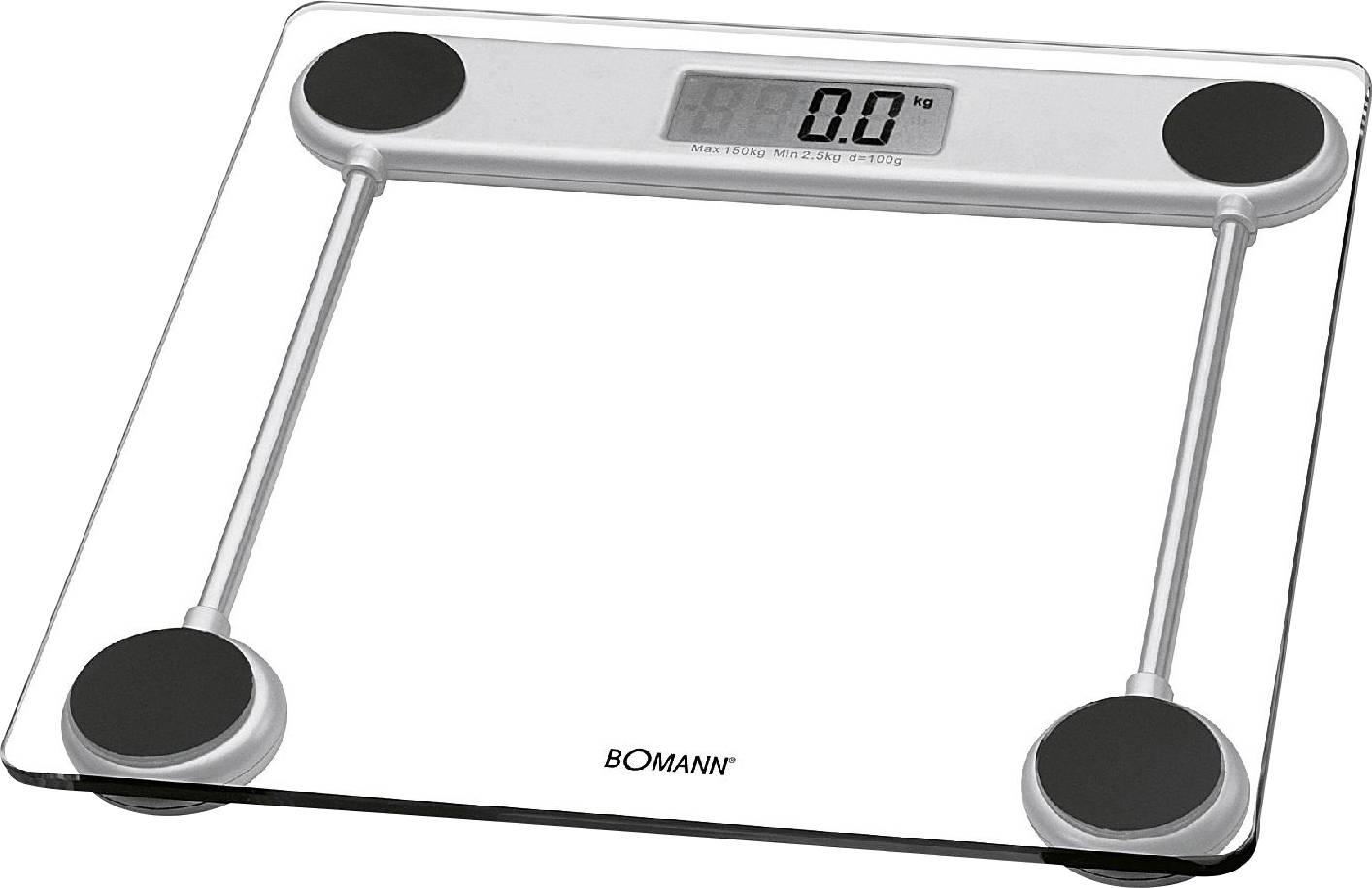 Bomann PW1417CB Personenwaage digital Wägebereich (max.)=150 kg