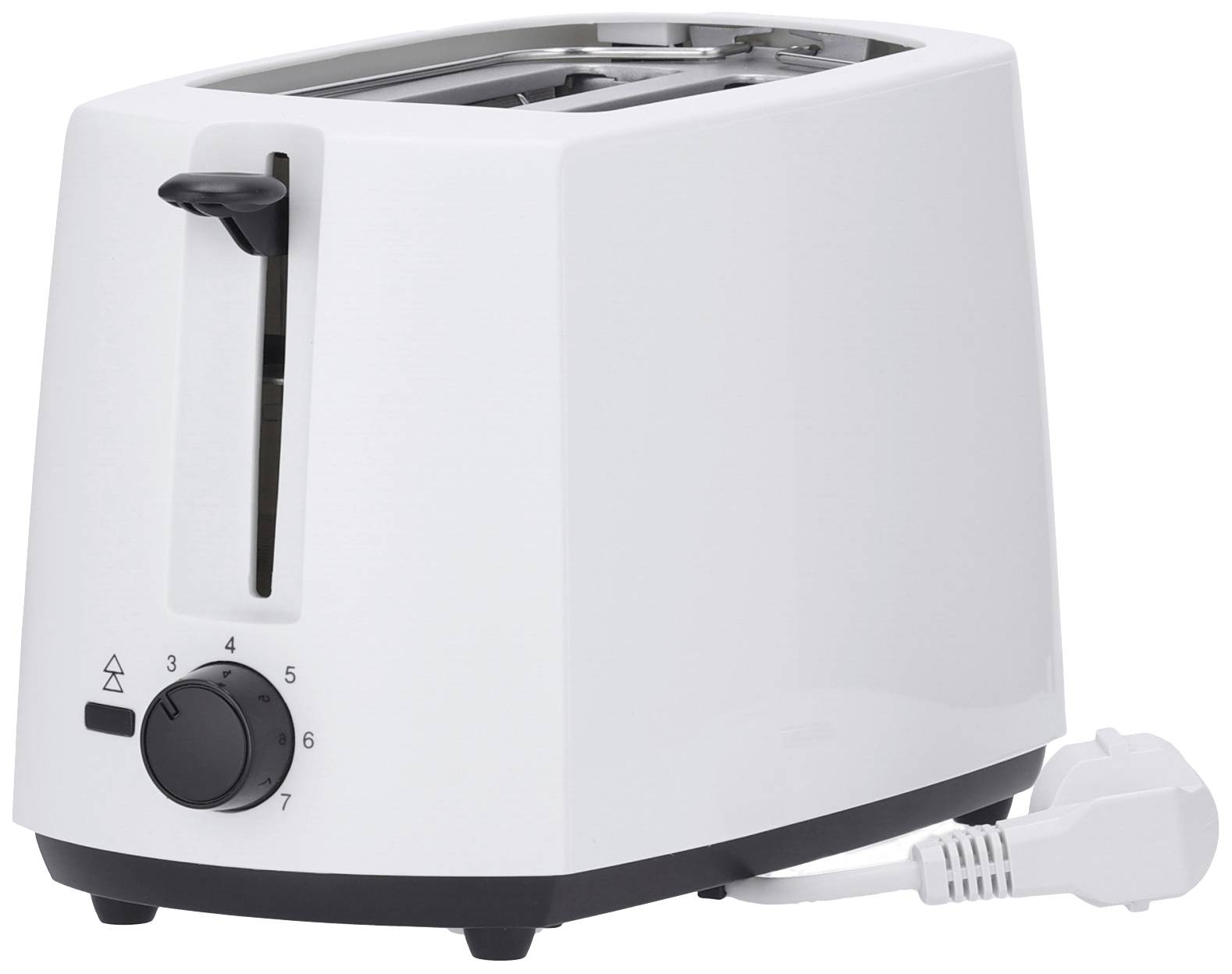 Severin AT 2286 Toaster mit Brötchenaufsatz Schwarz, Weiß