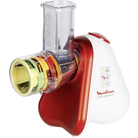 Moulinex Fresh ExpPlus Zerkleinerer 200 W Rubin-Rot, Weiß Moulinex Fresh ExpPlus Zerkleinerer 200 W Rubin-Rot, Weiß