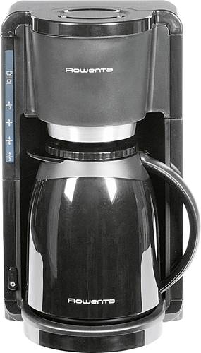 Rowenta Adagio Kaffeemaschine Schwarz Fassungsvermögen Tassen=12 mit Druckbrühsystem  - Onlineshop Voelkner