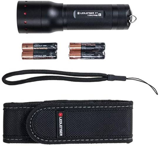 Ledlenser P7 BOX Edition LED Taschenlampe batteriebetrieben 450lm 25h 190g